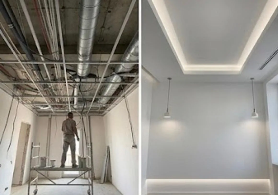 plafond indirect